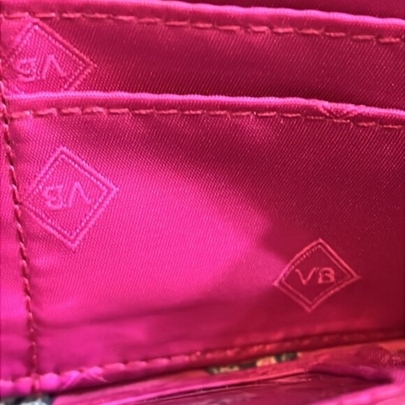Vera Bradley RFID Zip-Around Georgia Wallet, Geo Medallion pattern - Picture 8 of 11